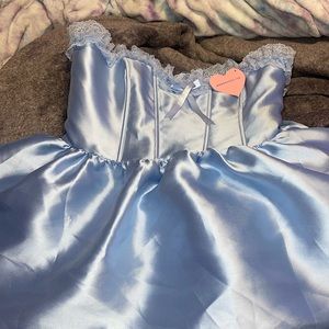 Dolls Kill. Sugar Thrillz Forever Fancy Corset Dress